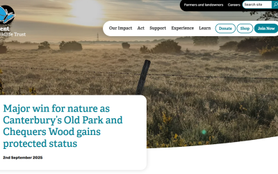 Fantastic News for Old Park!